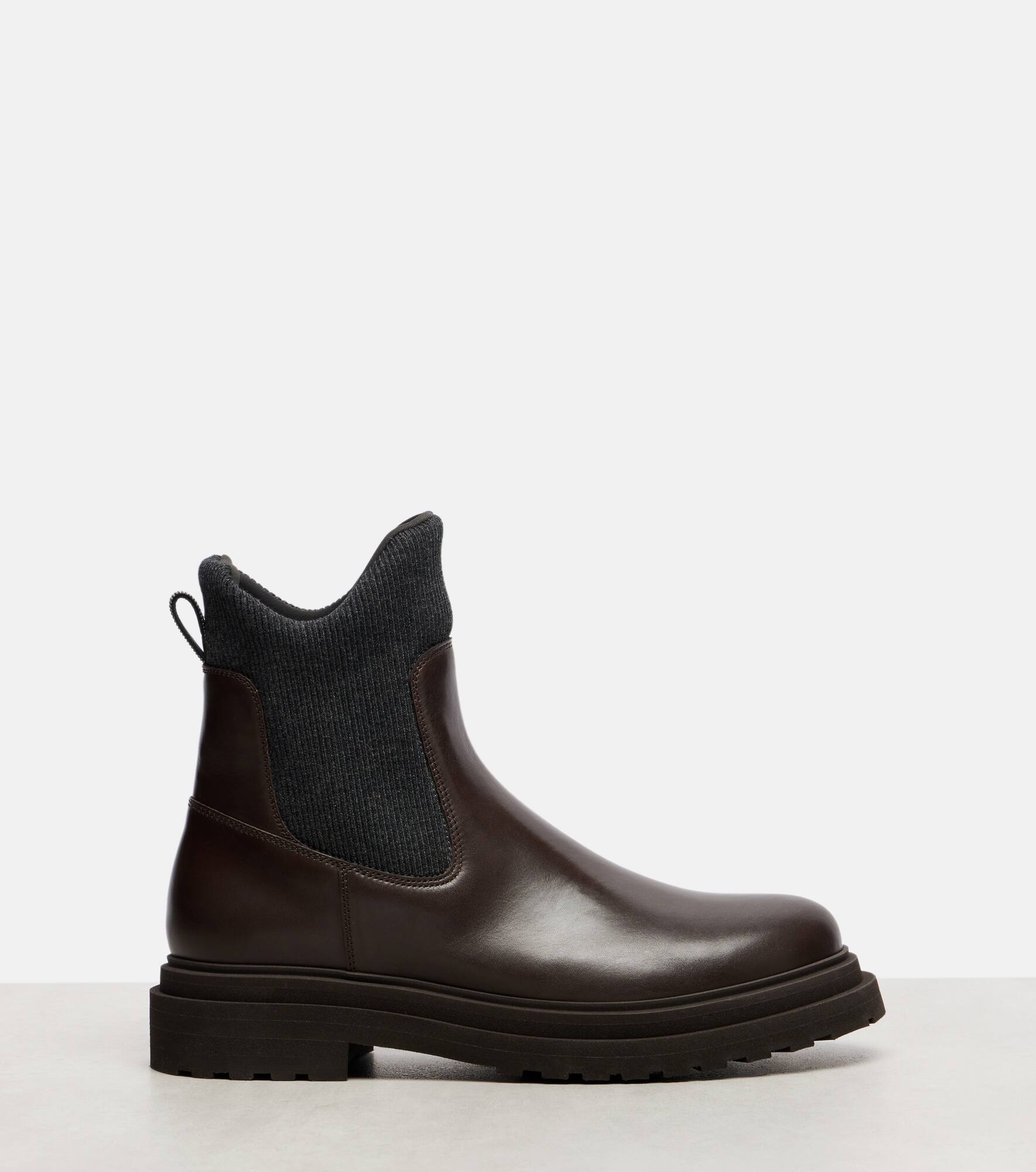 Leather sock boots - 4