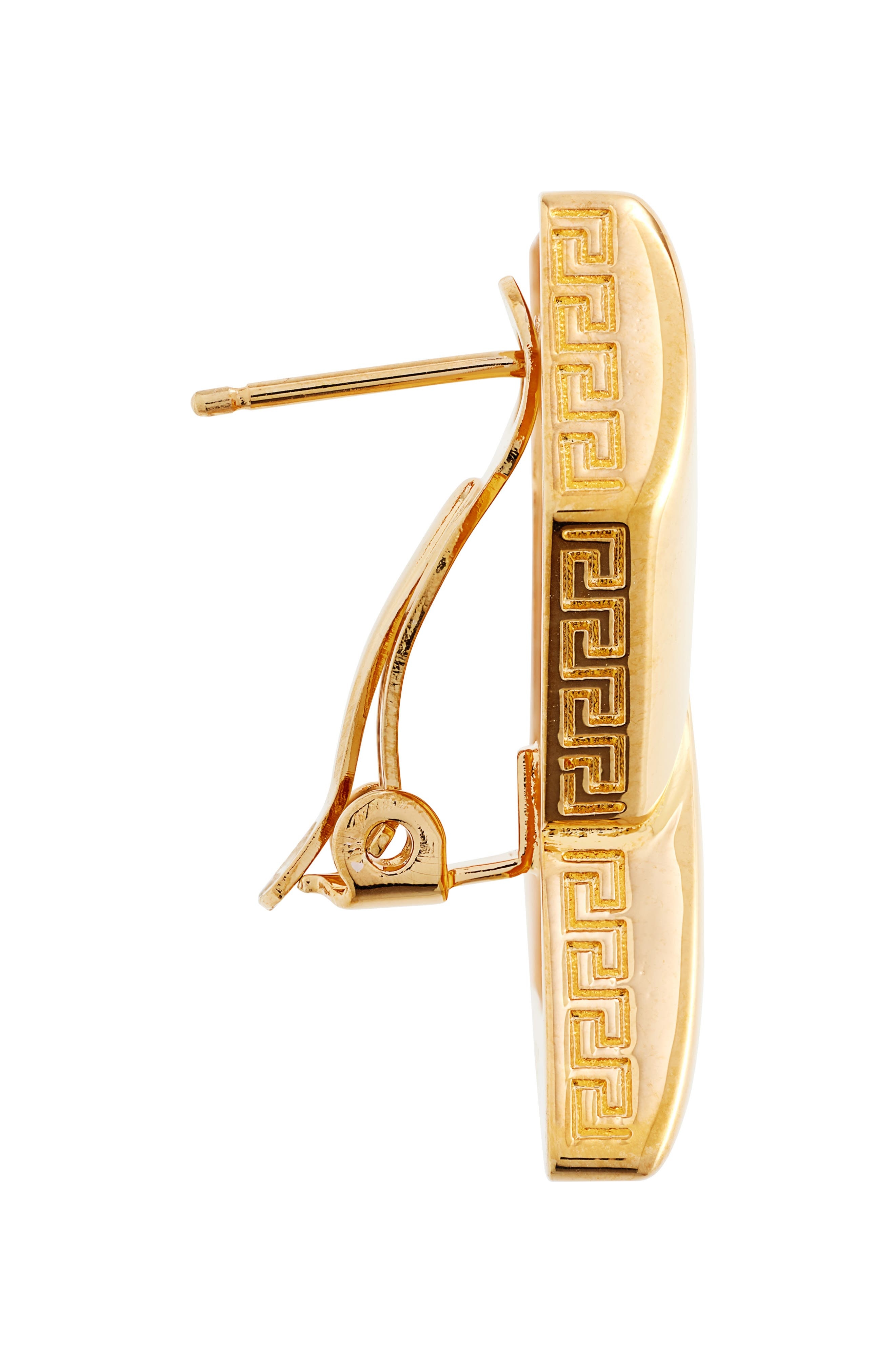 Versace Bind Earrings in Versace Gold at Nordstrom - 6