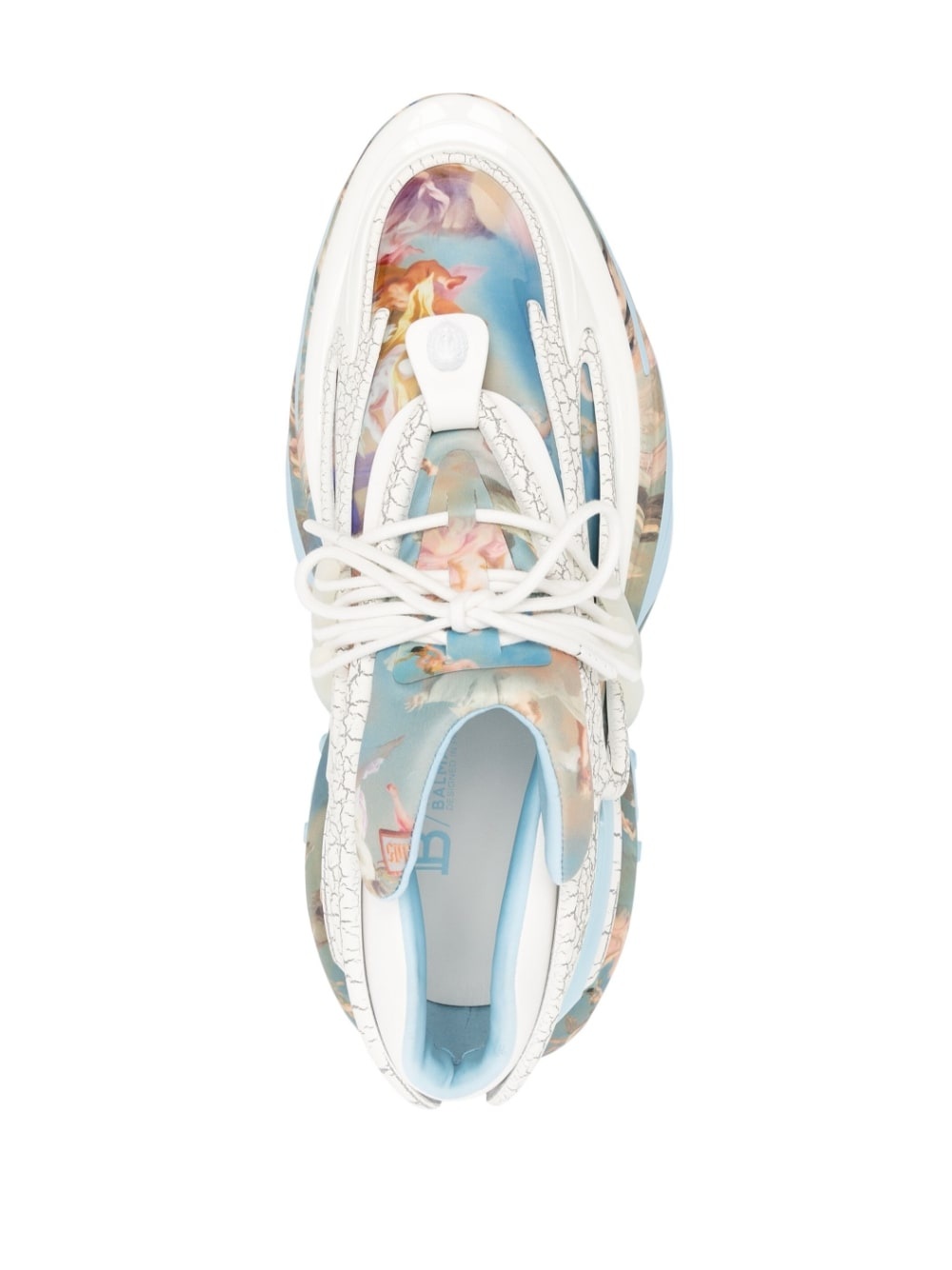 Unicorn Renaissance-print sneakers - 4