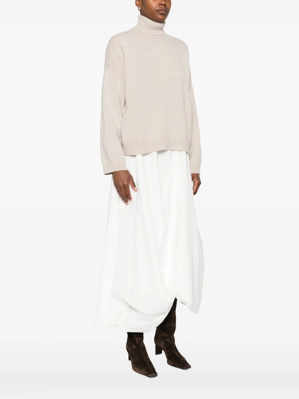Cashmere Turtle-Neck Sweater - 3