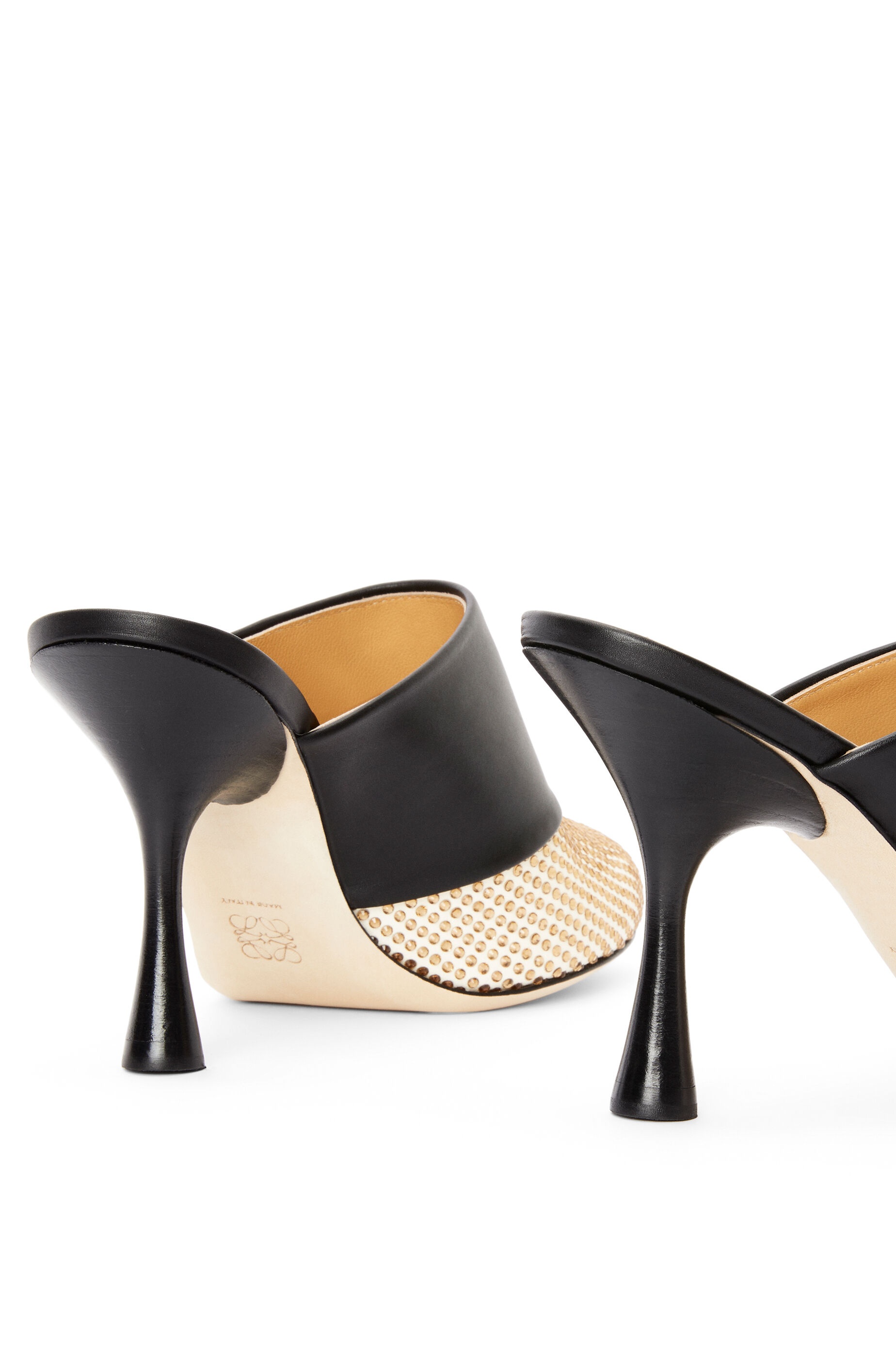 Mule in suede and crystal - 4