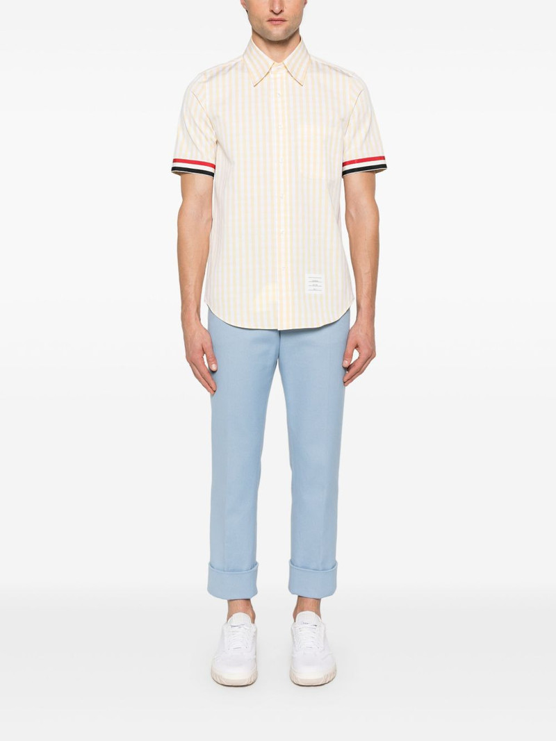 Thom Browne checked shirt outlook