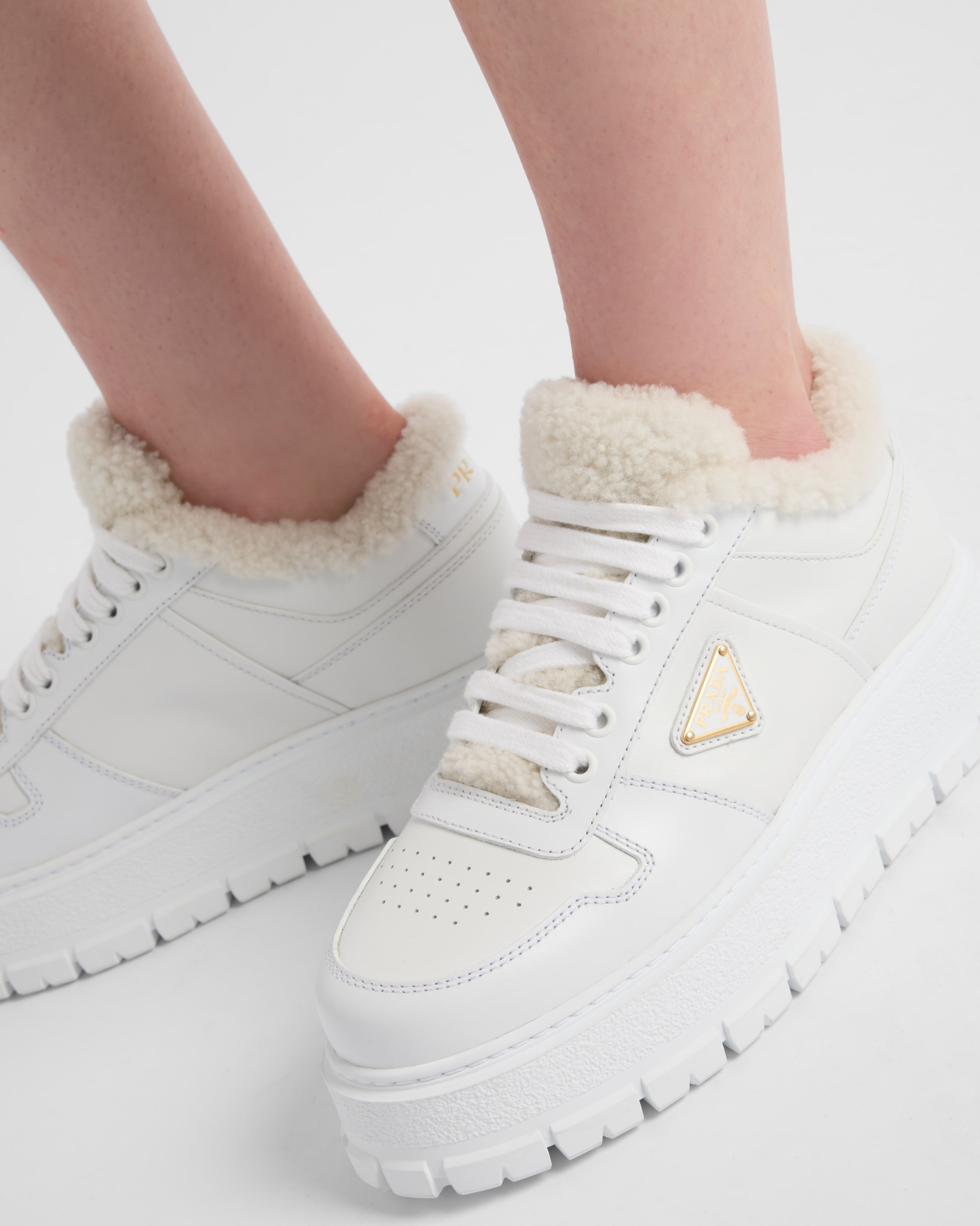 Leather sneakers - 3
