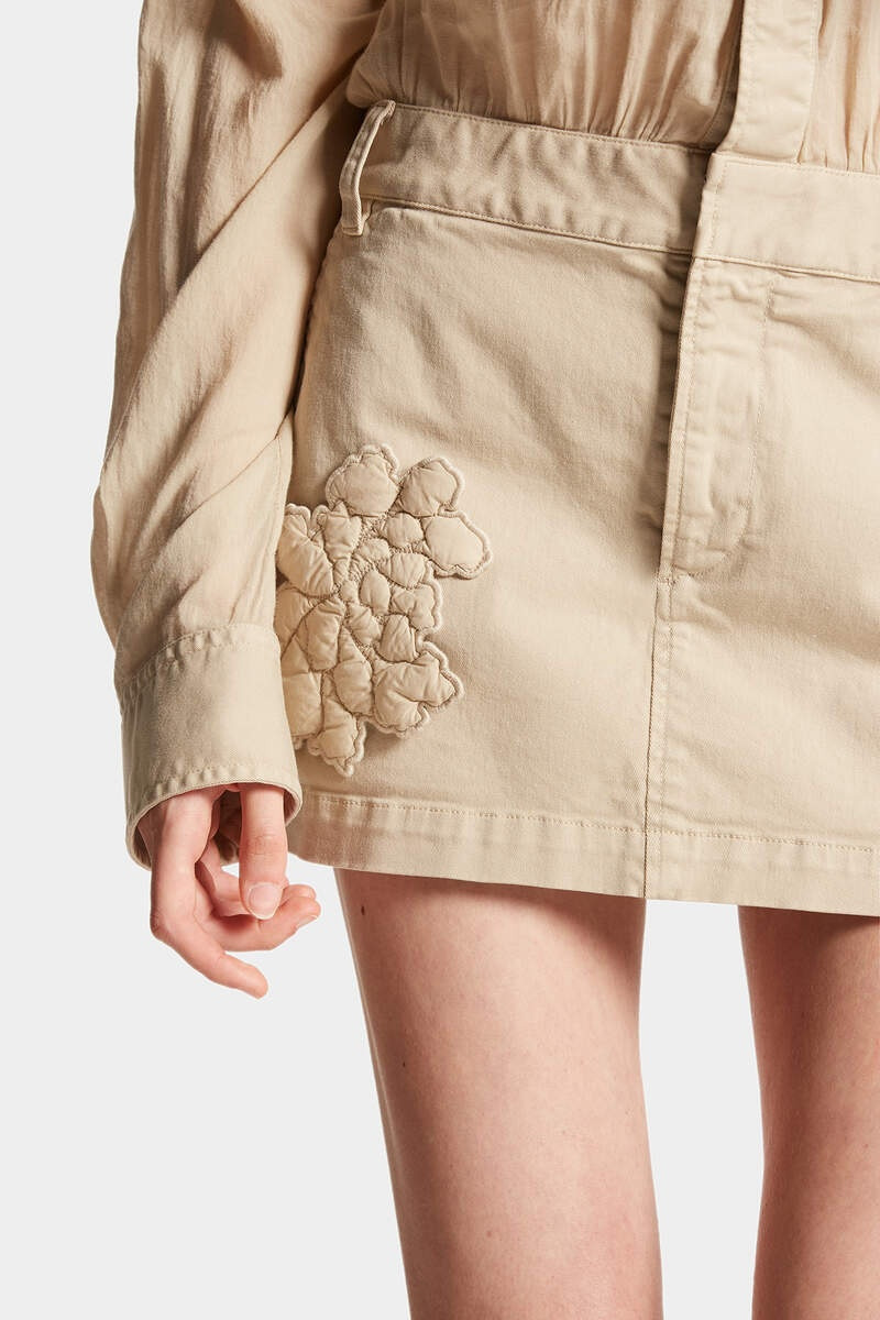 BLOSSOM PATCH SHIRT DRESS 5