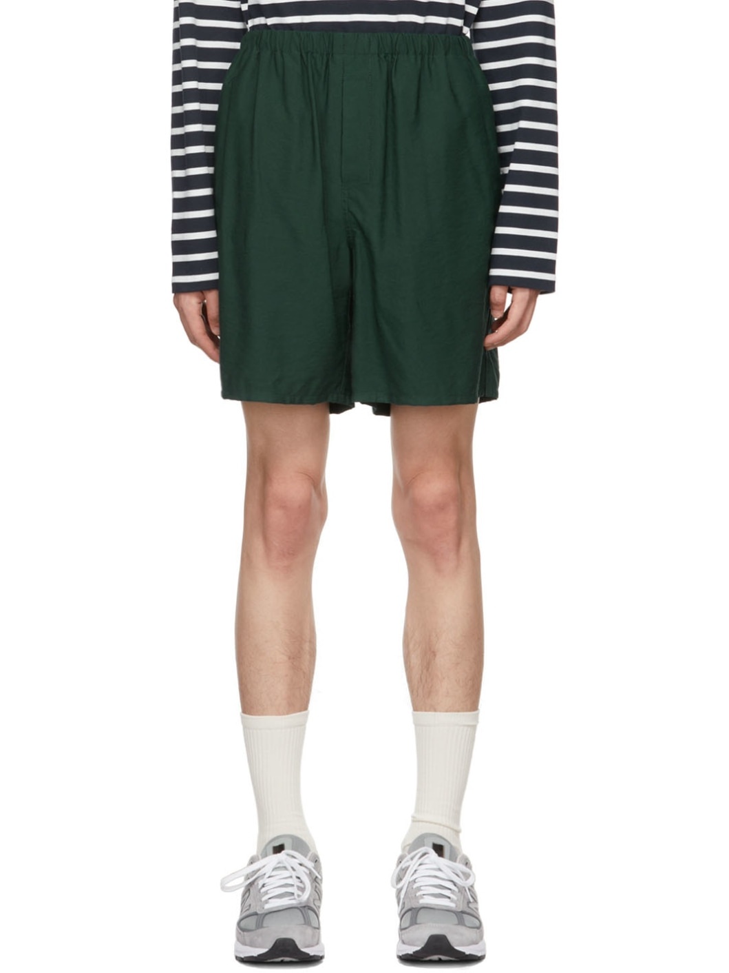 SSENSE Exclusive Green Shorts - 1