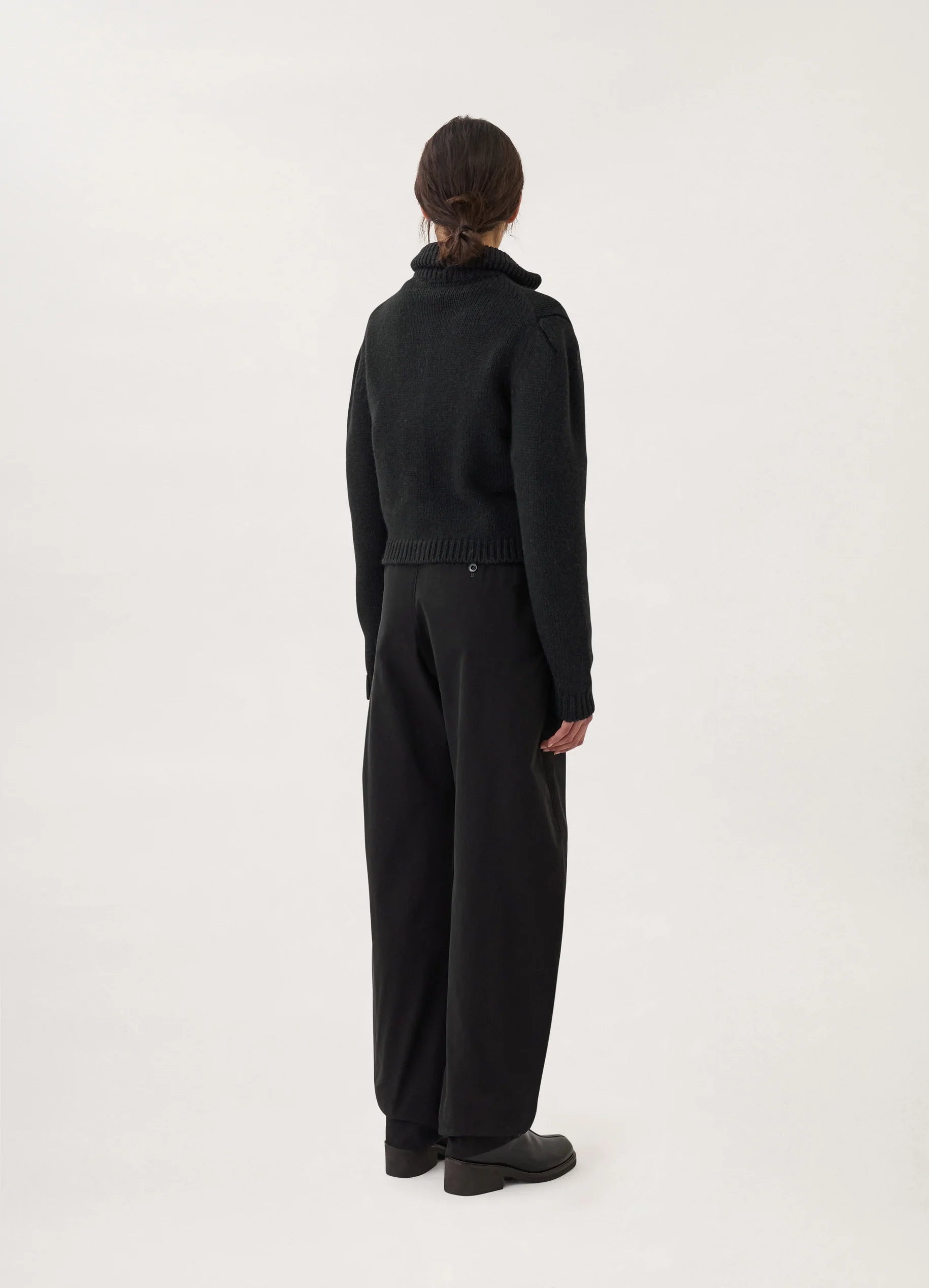 CURVED PANTS
COTTON GABARDIN - 3