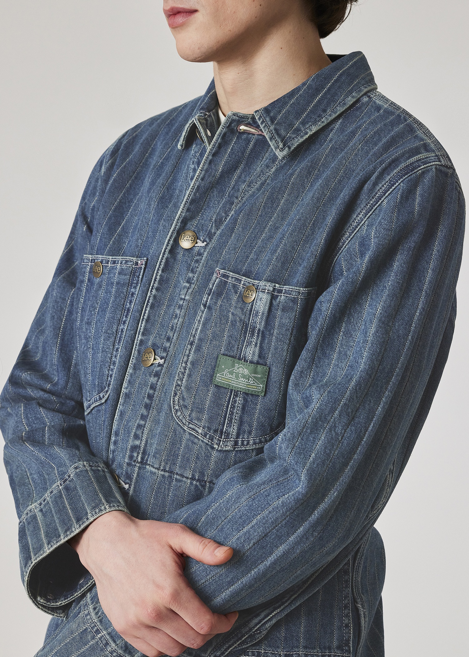 Paul Smith + Lee® Mid-Wash Chore Coat - 9