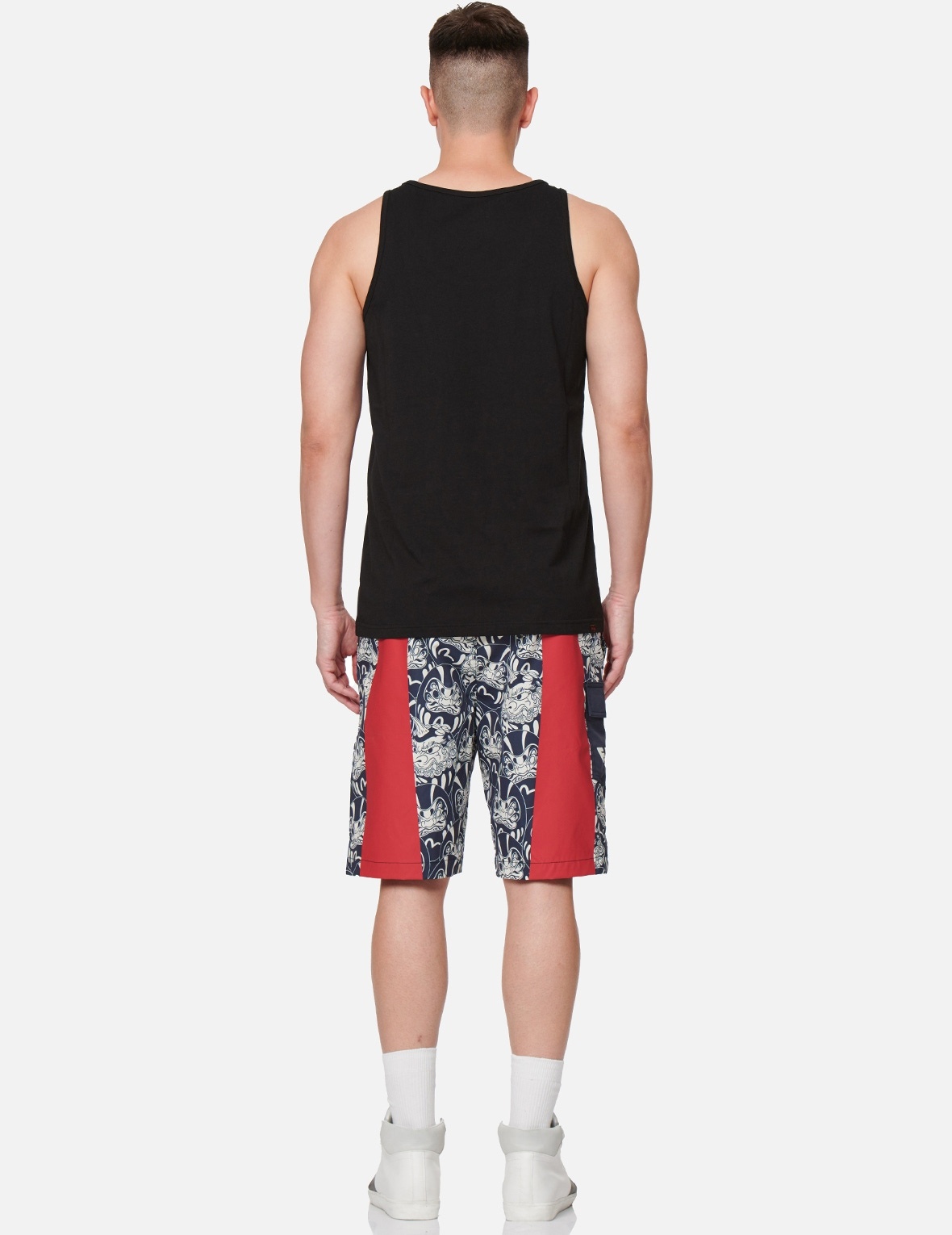 ALLOVER DARUMA BUDDIES PRINT BOARD SHORTS - 5