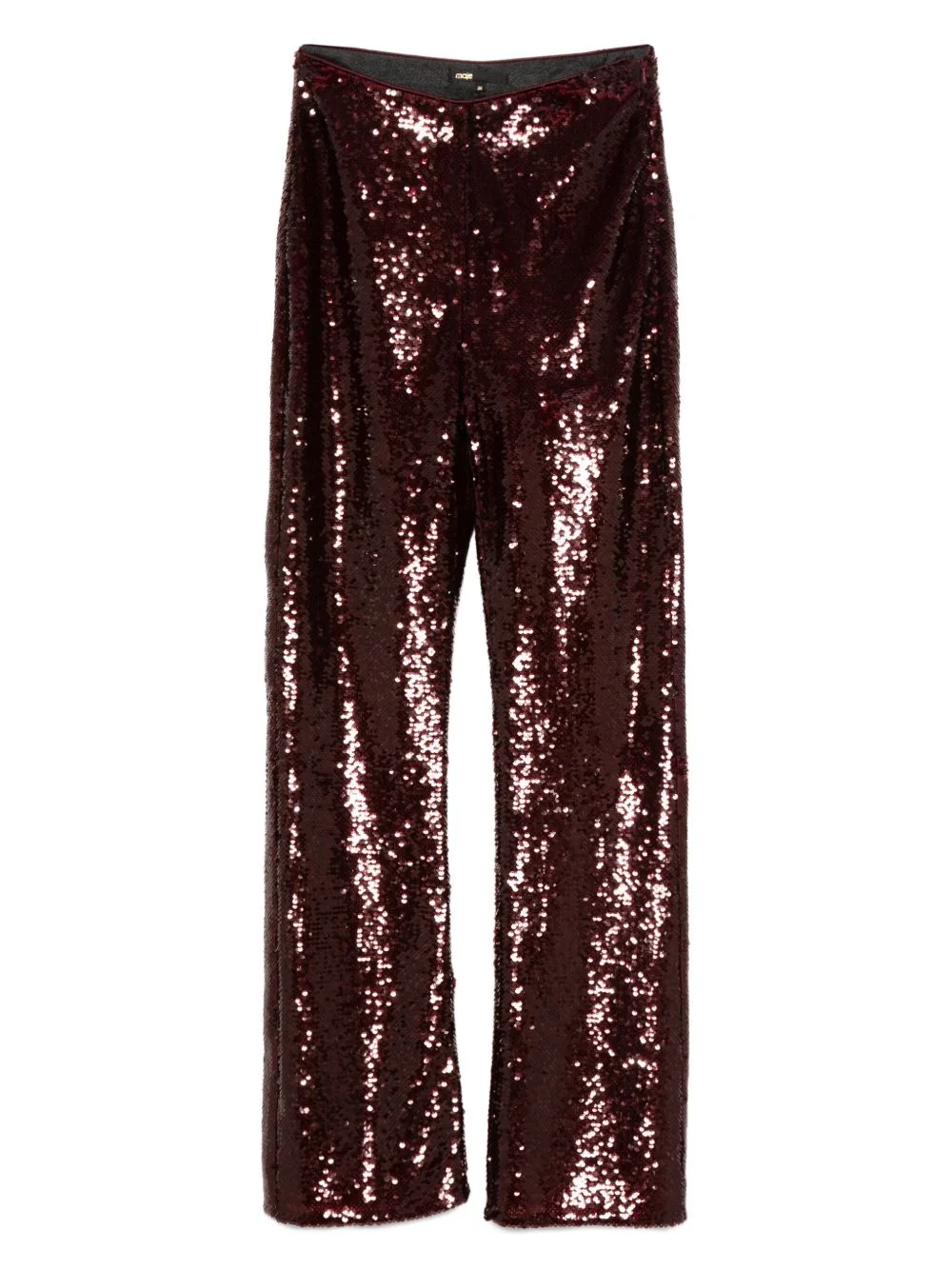 sequin embellished trousers - 1