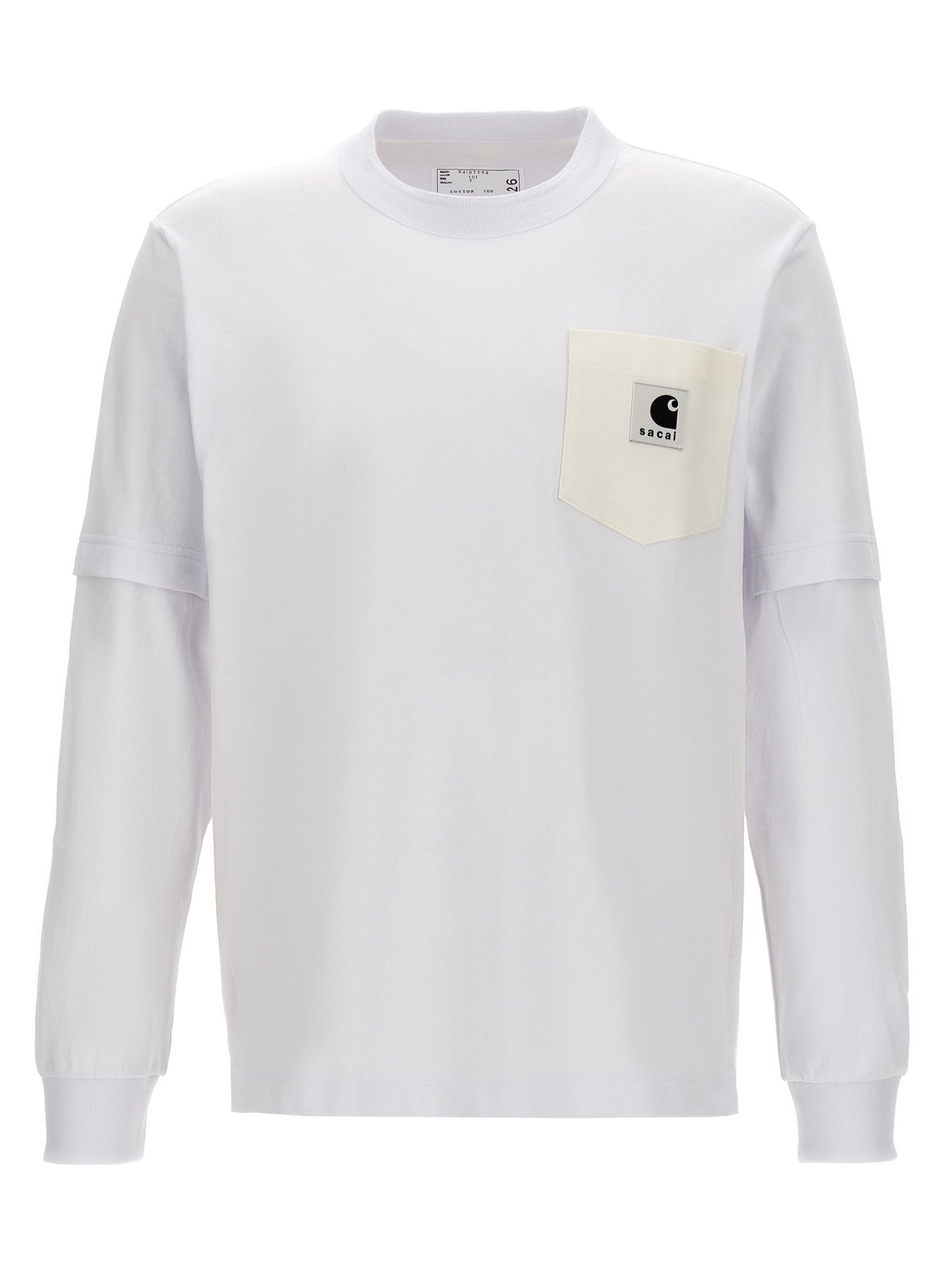 sacai Sacai X Carhartt Wip T-Shirt White | wananluxury