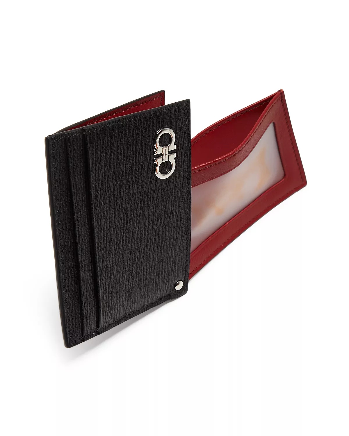 Leather ID Window Card Case - 3