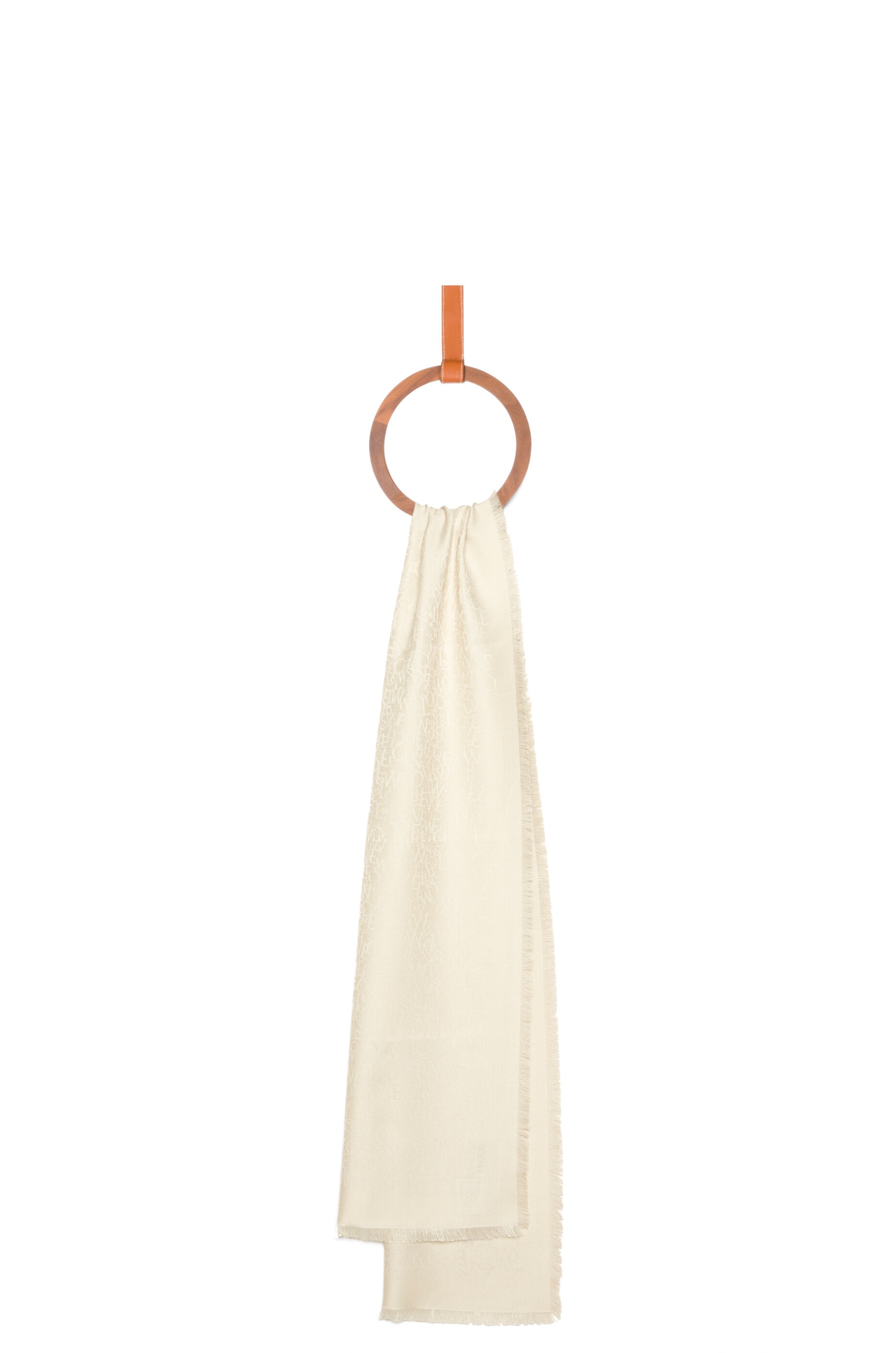 Scarf in silk and wool - 1