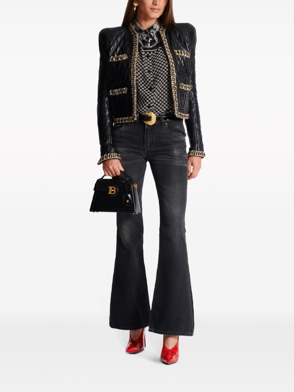 paisley-print silk shirt - 2