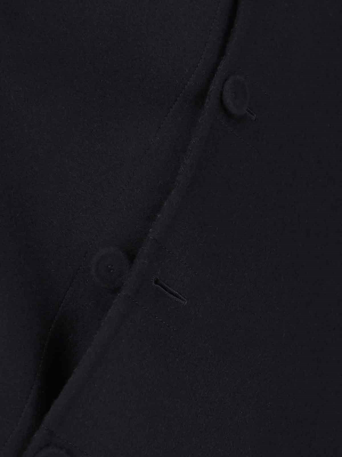 VIRGIN WOOL CAPE 'FF' - 5