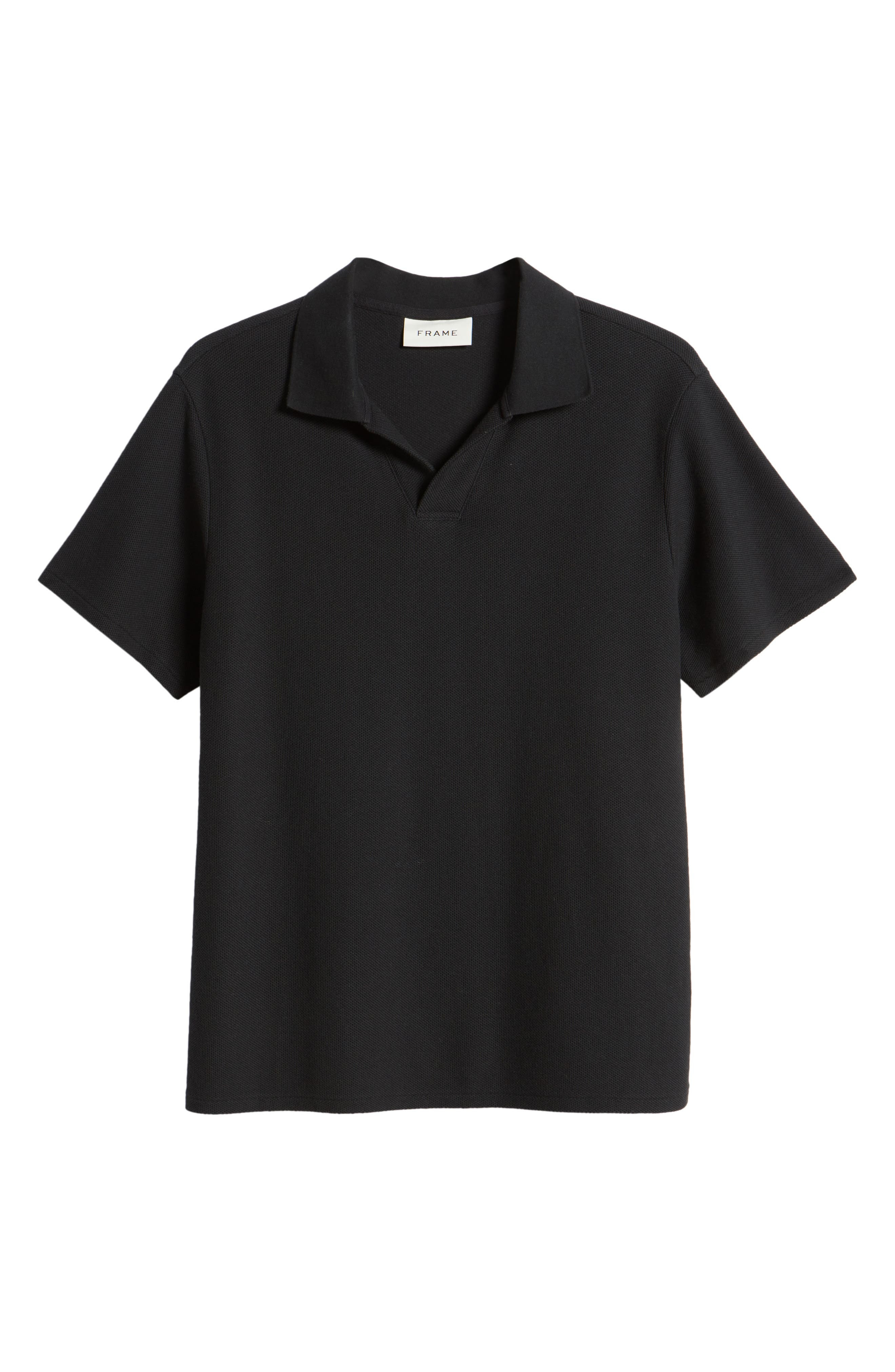 FRAME Jacquard Polo in Black at Nordstrom - 5