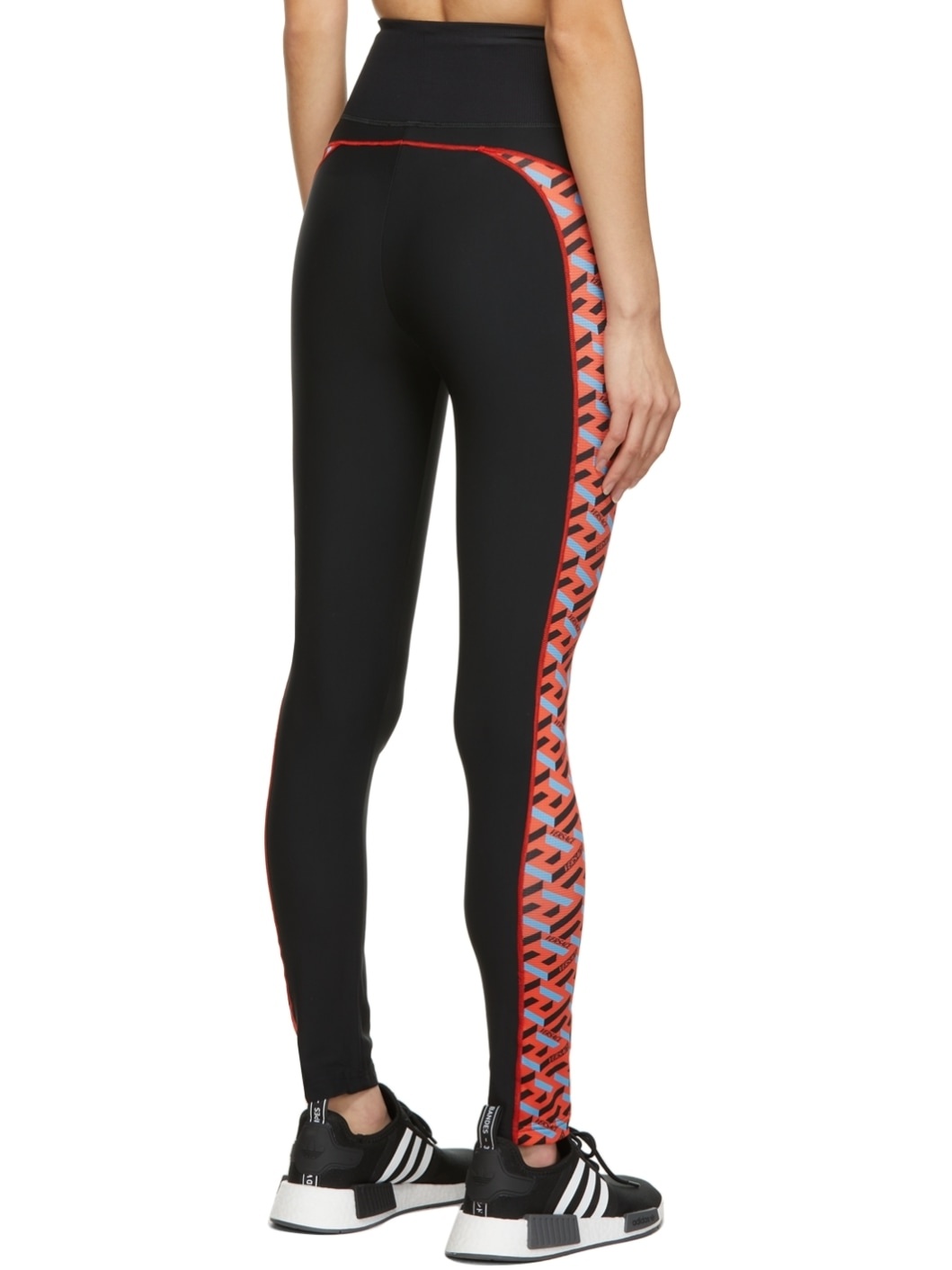 Black Monogram Sport Leggings - 3