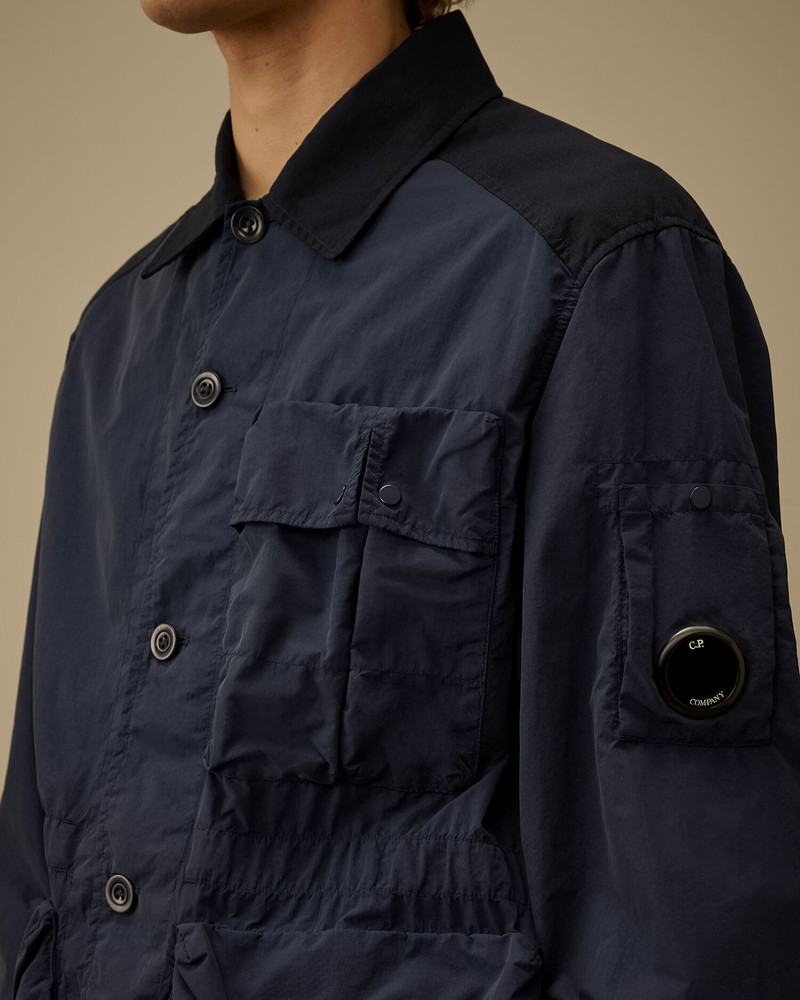Flatt Nylon Mixed Button Lens Jacket 5