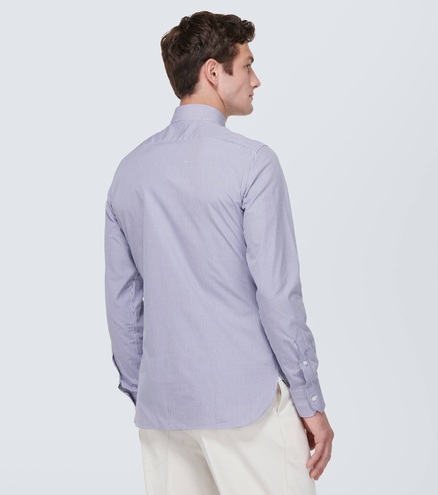 Trofeo checked cotton shirt - 4