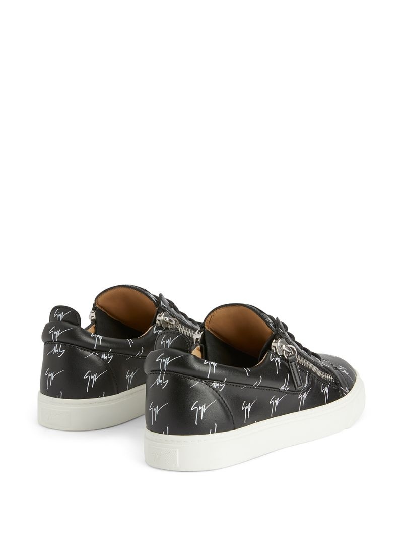 Frankie logo-print sneakers - 3