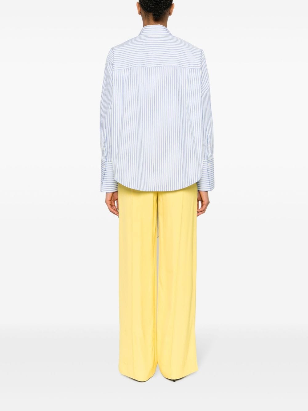 striped organic cotton shirt - 4