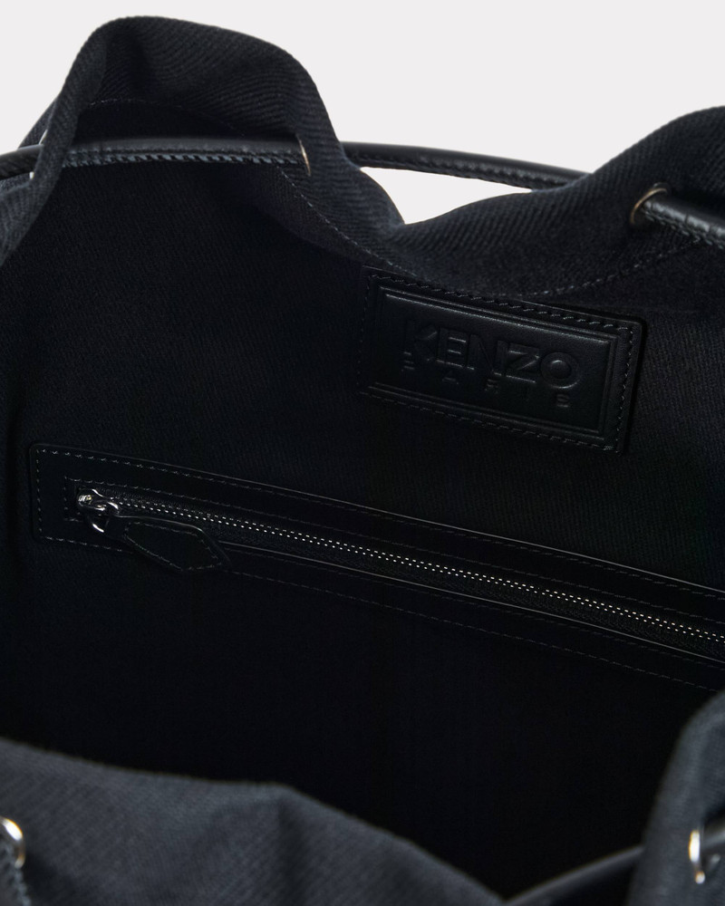 'KENZOAMA' bag in canvas and fishnet 4