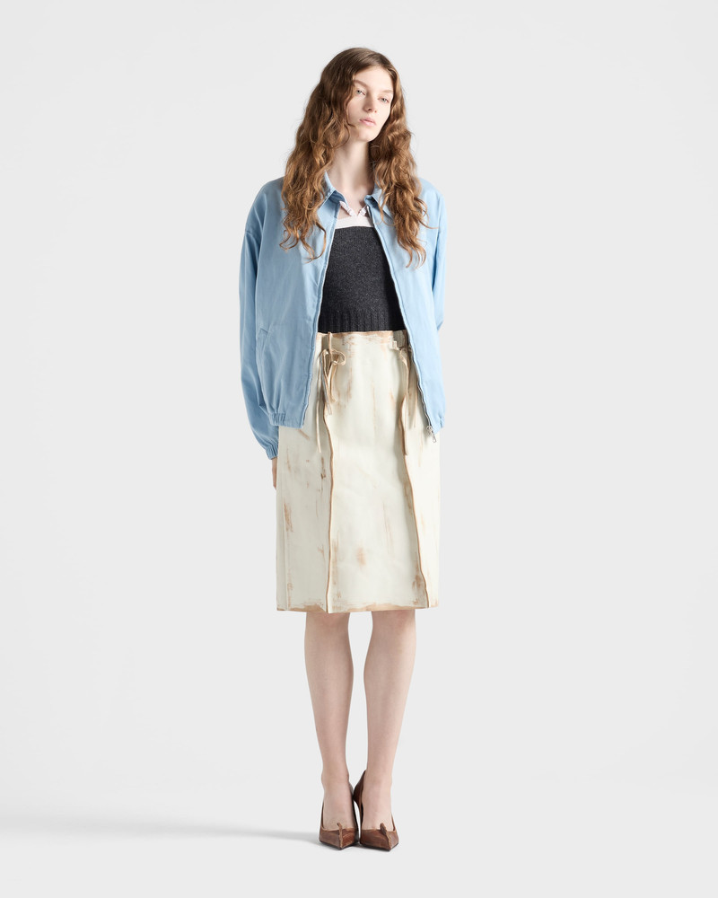 Prada Leather skirt outlook