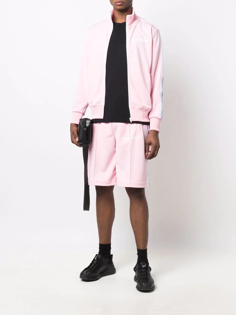 Classic side-stripe zipped jacket - 2