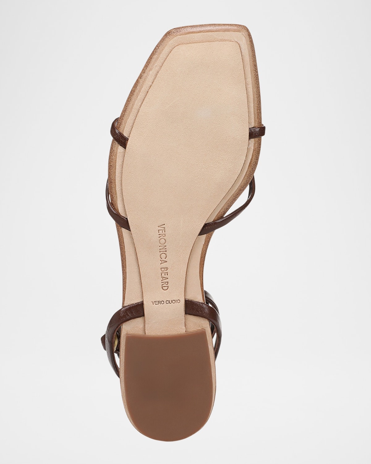 Allegra Leather Flat Ankle-Strap Sandals - 5