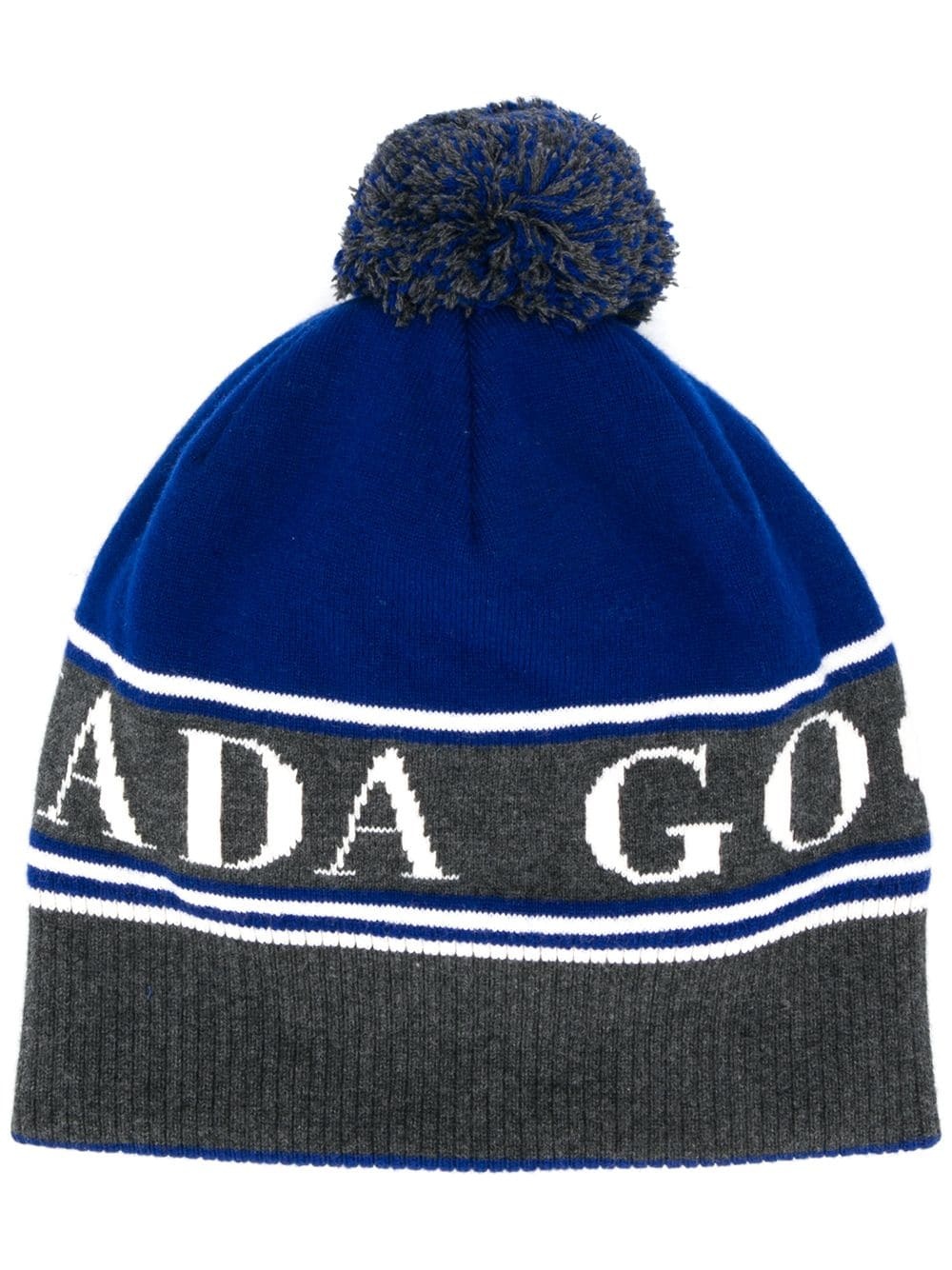 logo printed beanie - 1