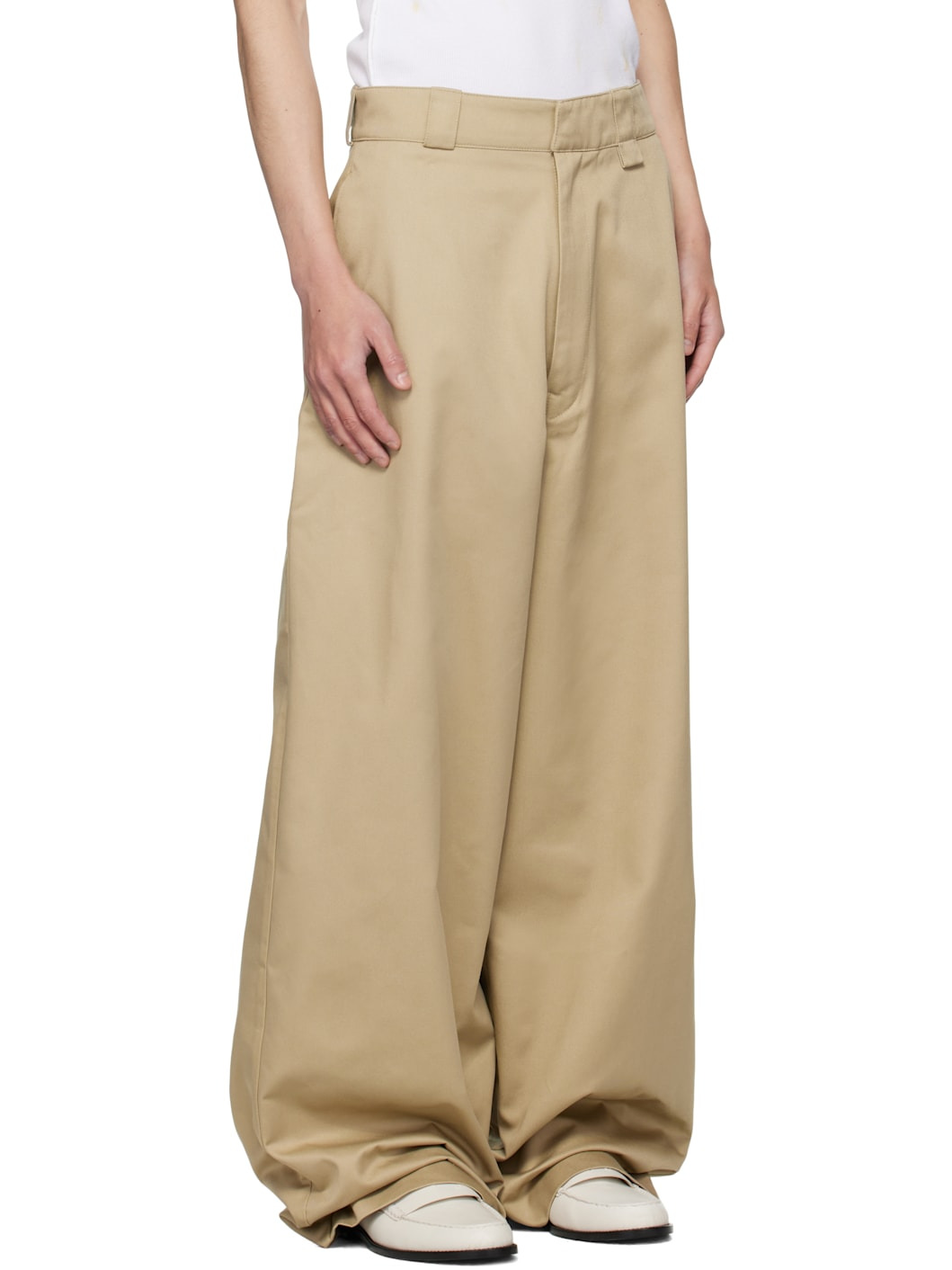 Beige Chino Trousers - 2