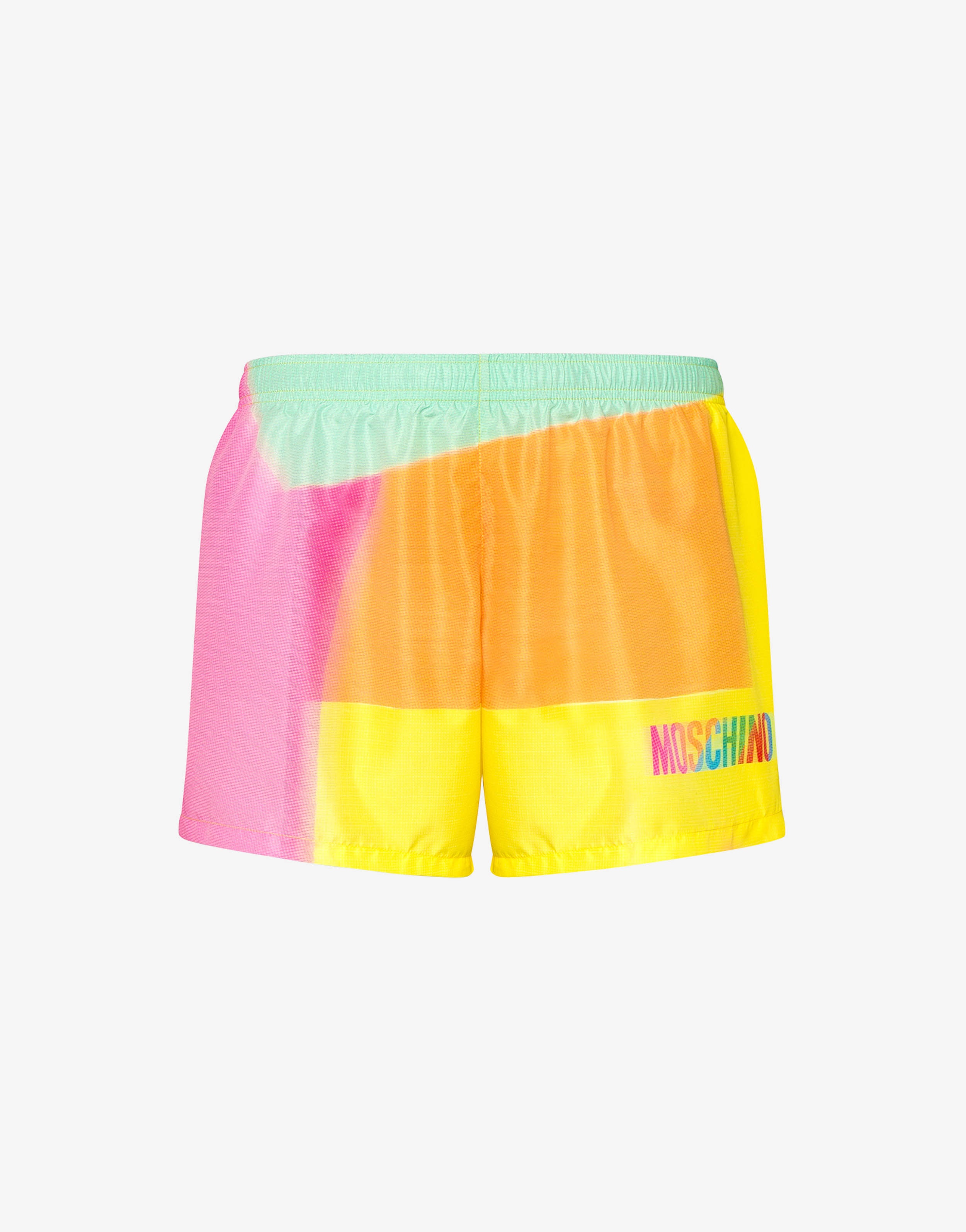 PROJECTION PRINT SWIM TRUNKS - 1