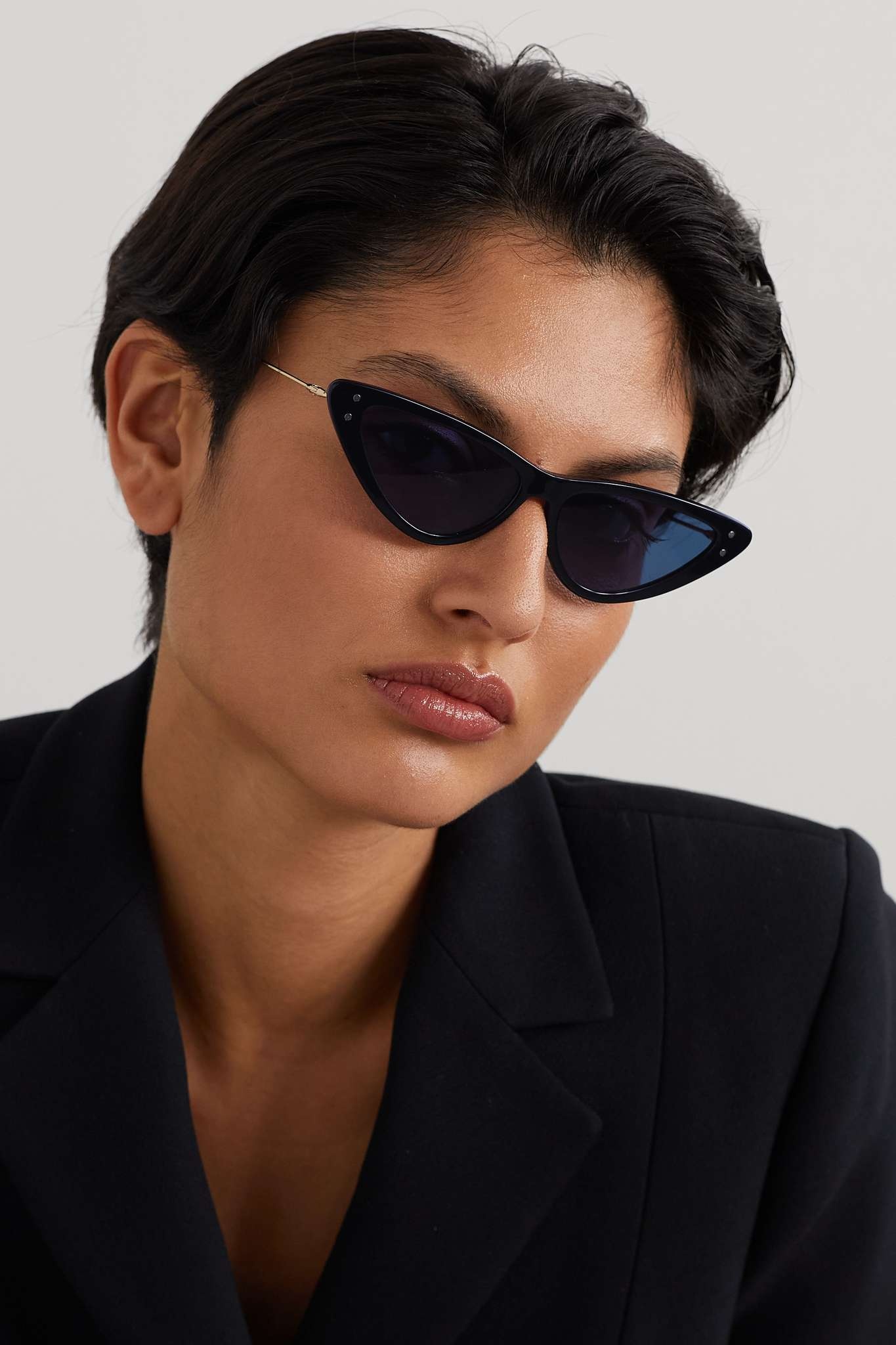 MissDior cat-eye acetate and gold-tone sunglasses - 2