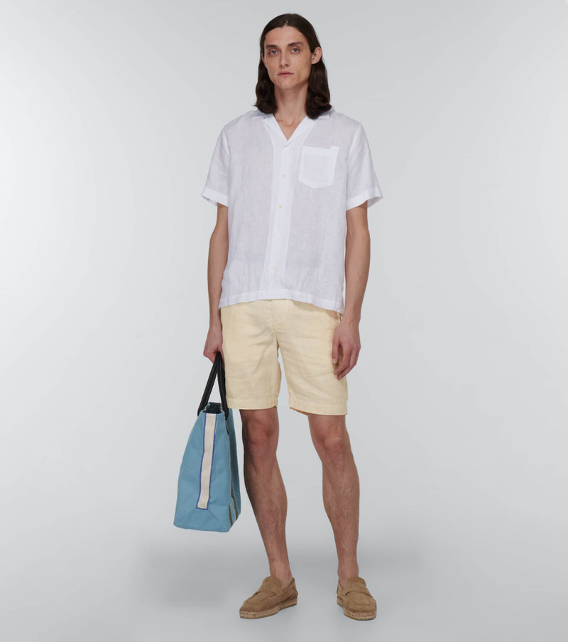 FRESCOBOL CARIOCA Felipe linen and cotton shorts outlook