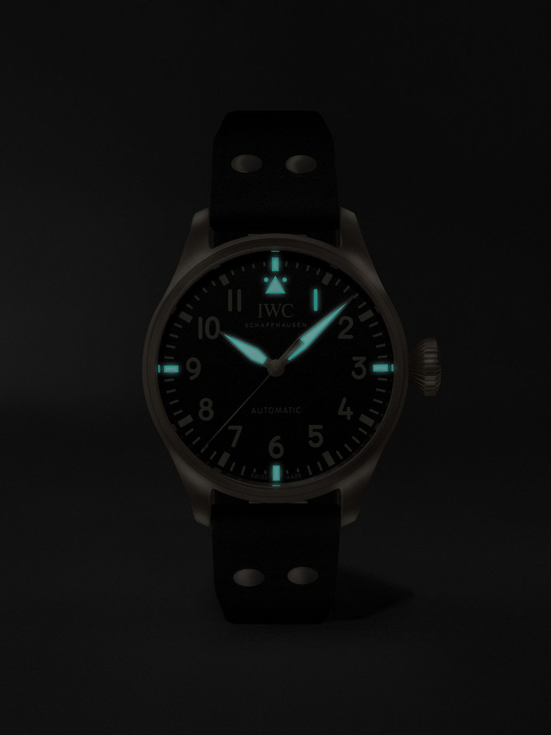 Big Pilot's 43 MR PORTER Edition 1 Limited-Edition Automatic 43mm Bronze and Alcantara Watch, Ref. N 8