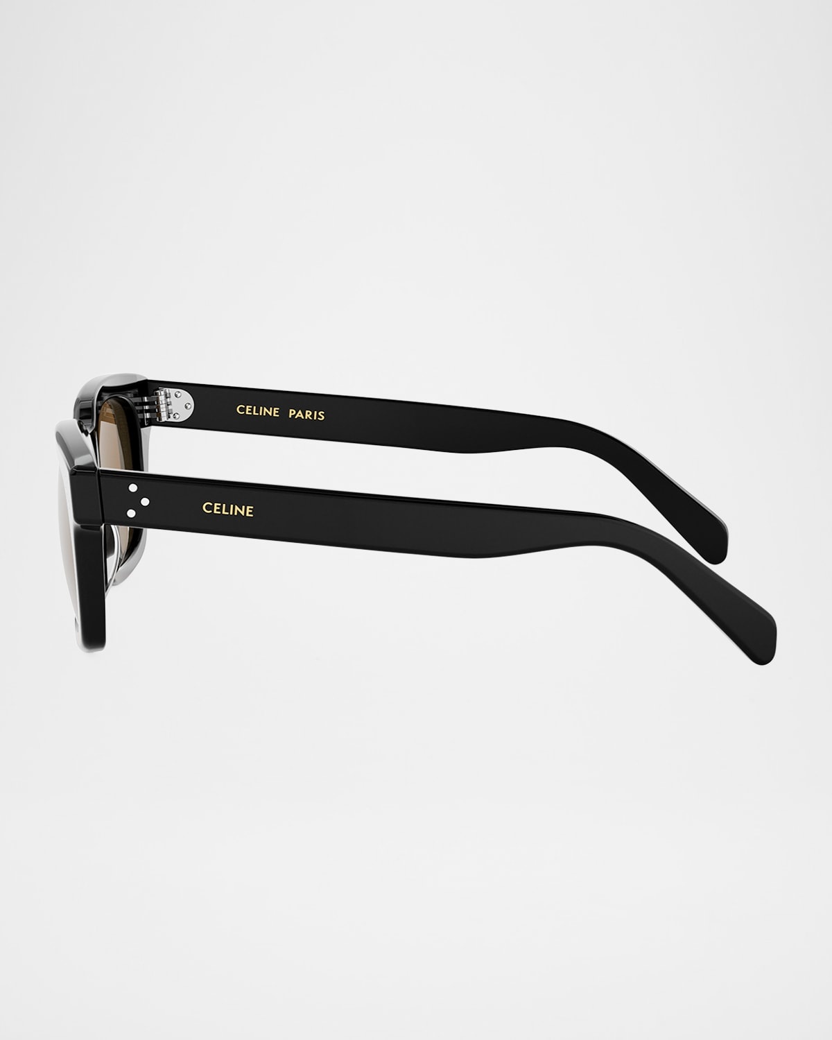 Men's Bold 3-Dots Nylon Rectangle Sunglasses - 4