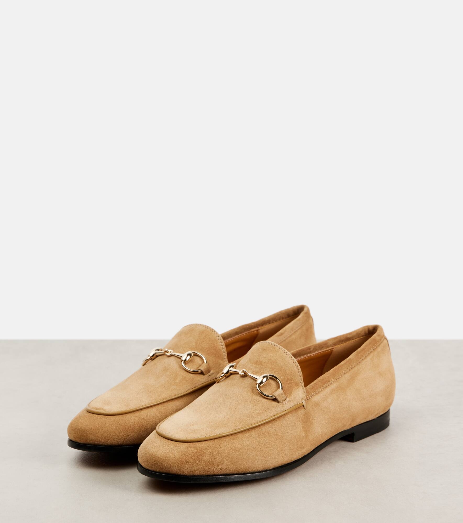 Gucci Jordaan suede loafers - 4
