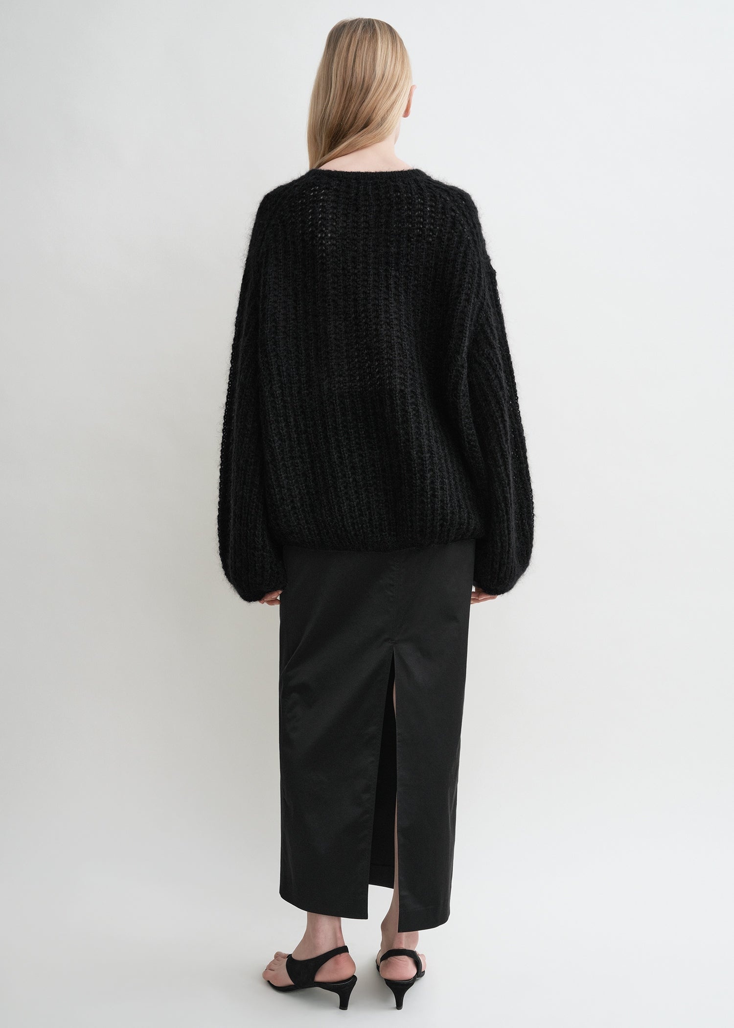 Puffed knit black - 4
