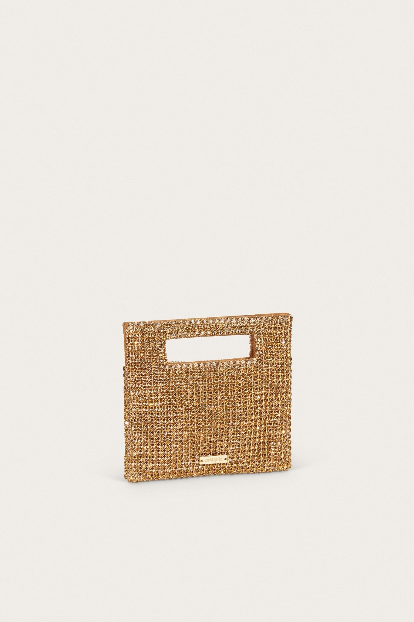 LUCINDA NANO RHINESTONE CLUTCH - 2