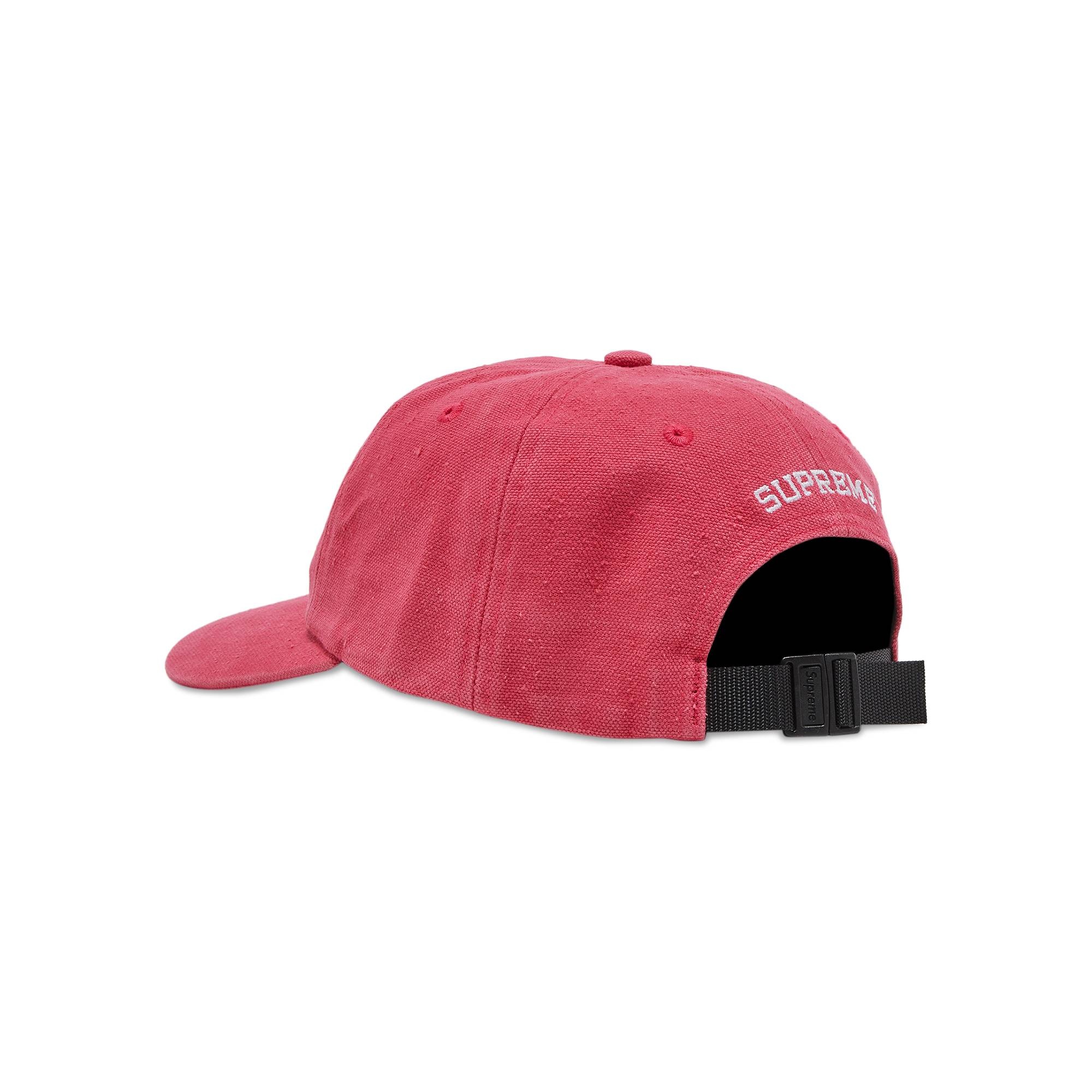 Supreme Classic Logo 6-Panel 'Pink' - 3