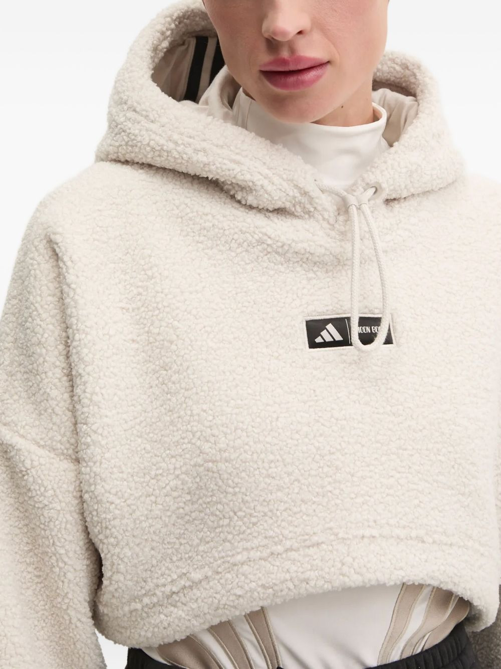 x Moon Boot fleece hoodie - 4