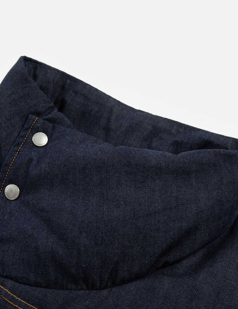 SEAGULL APPLIQUÉ LOOSE FIT DENIM DOWN VEST 8