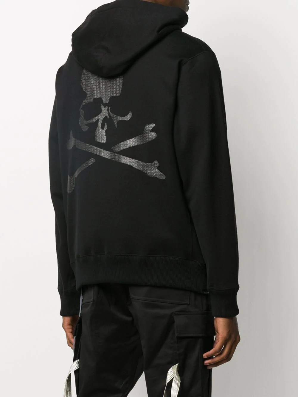 logo print hoodie - 4