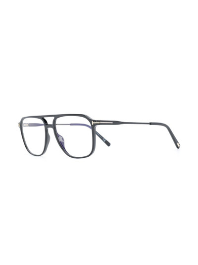 TOM FORD thick aviator glasses outlook
