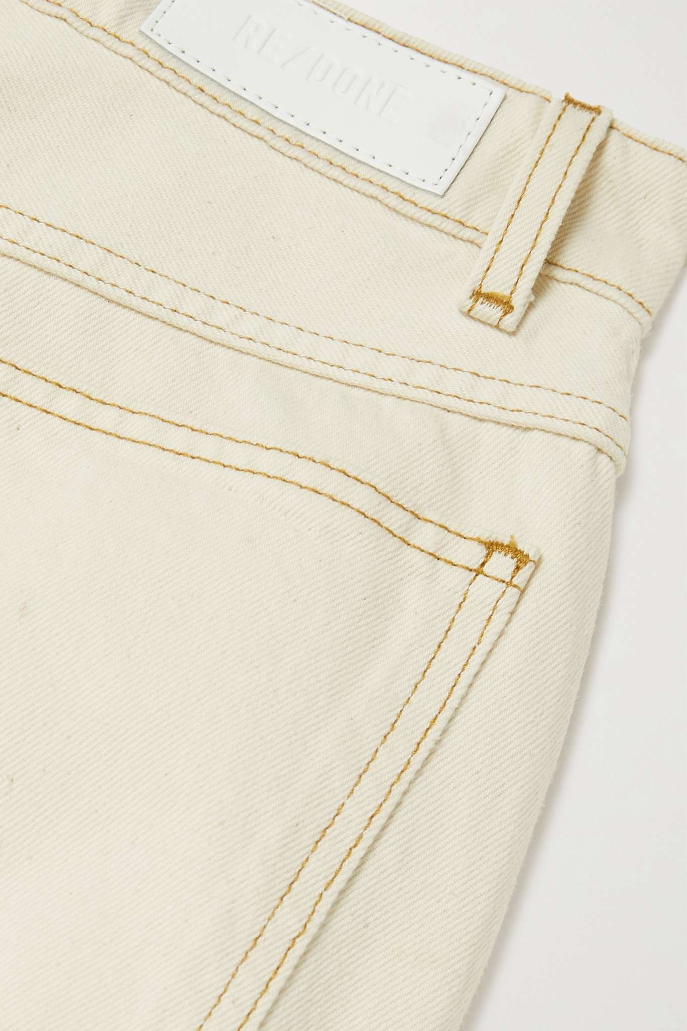 70s Cigarette high-rise straight-leg jeans - 6