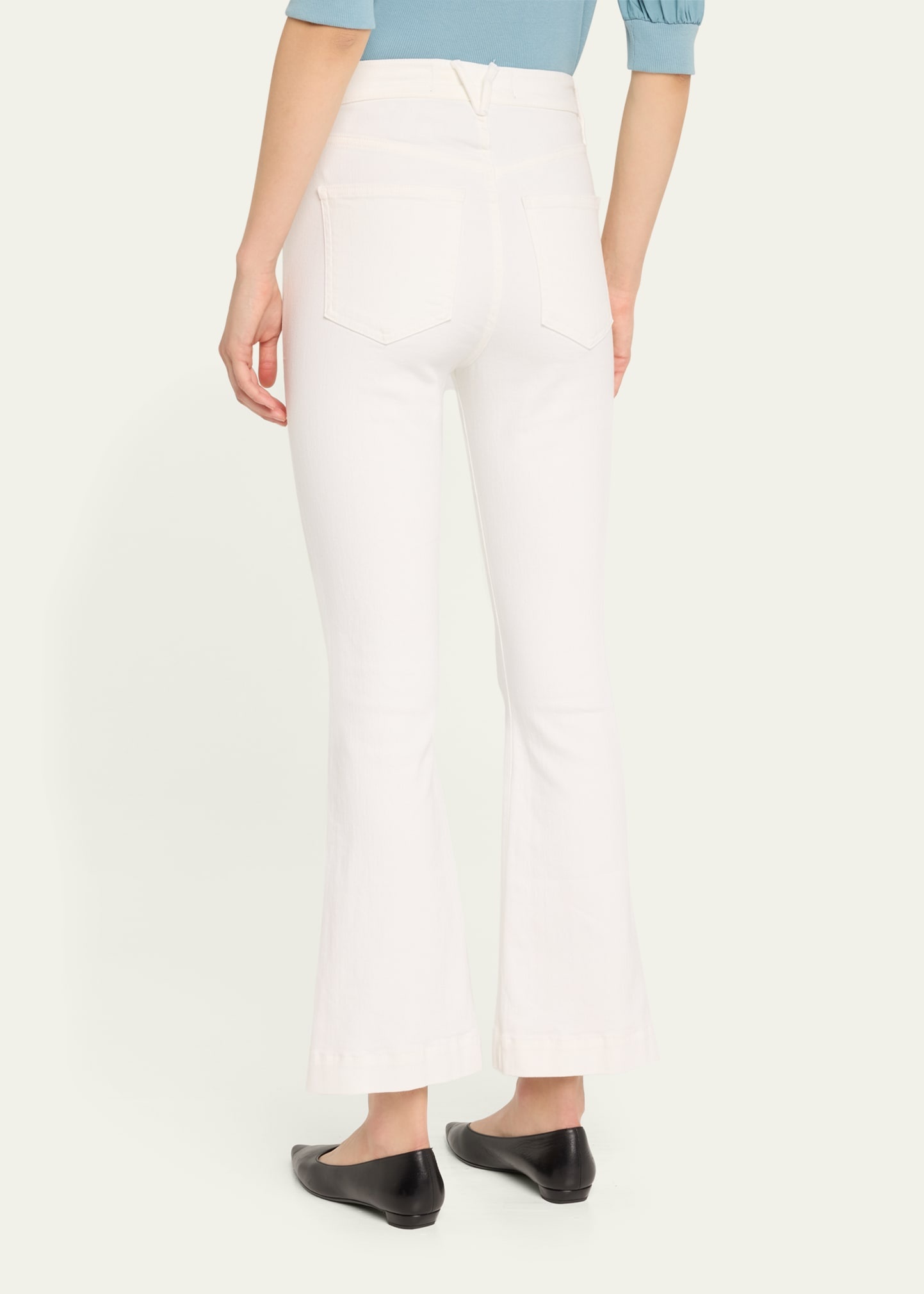 Carson High-Rise Ankle Flare Jeans - 3