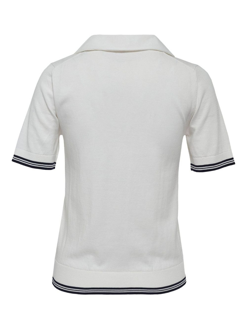 N°21 short-sleeve polo top outlook