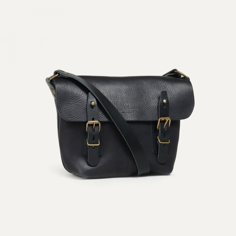 Bleu de Chauffe LOUIS SATCHEL BAG  -  BLACK outlook