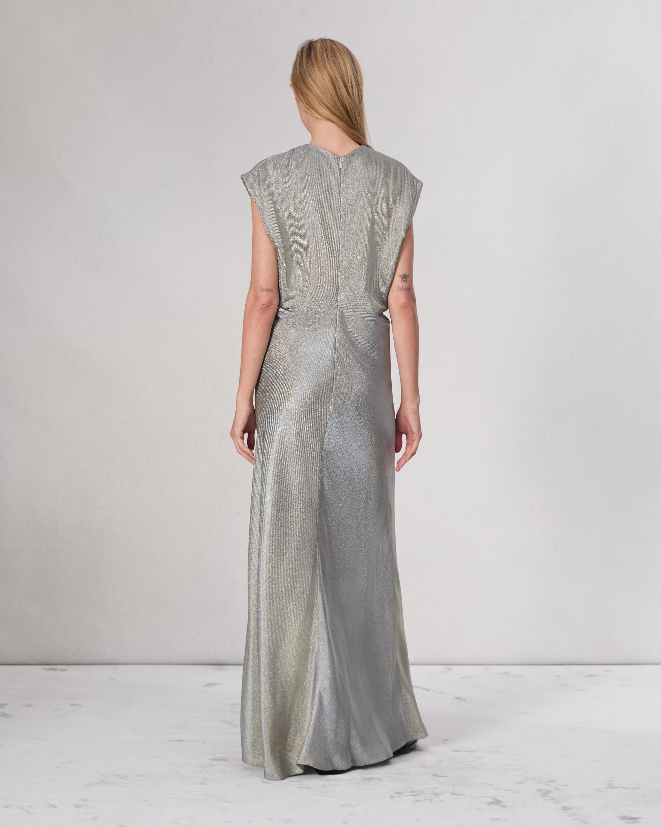 Marie Metallic Dress - 5