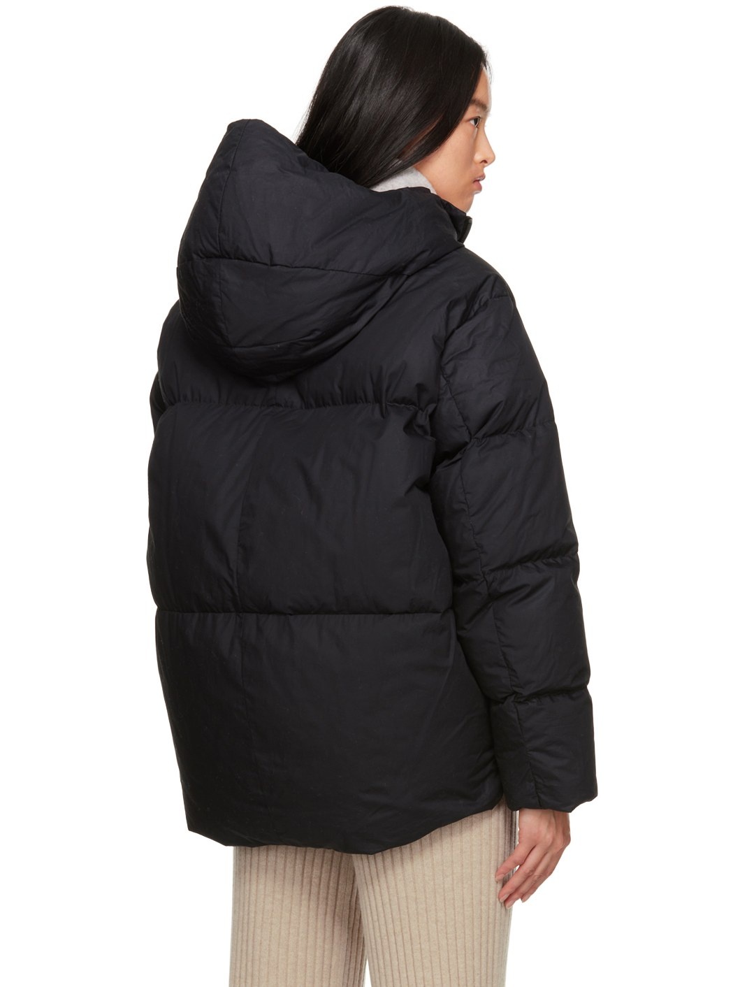 Black Garnet Down Jacket - 3