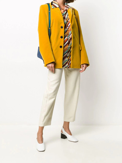 Marni striped button-front shirt outlook